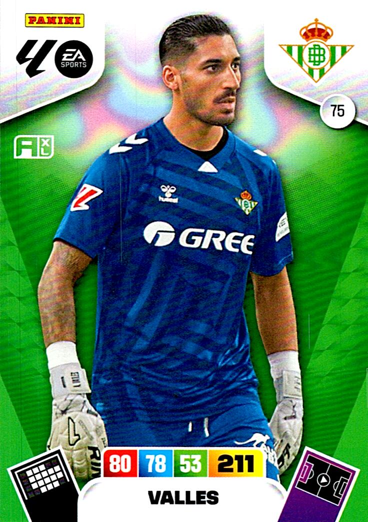 ADRENALYN LA LIGA 2025/2026 VALLES REAL BETIS Nº75