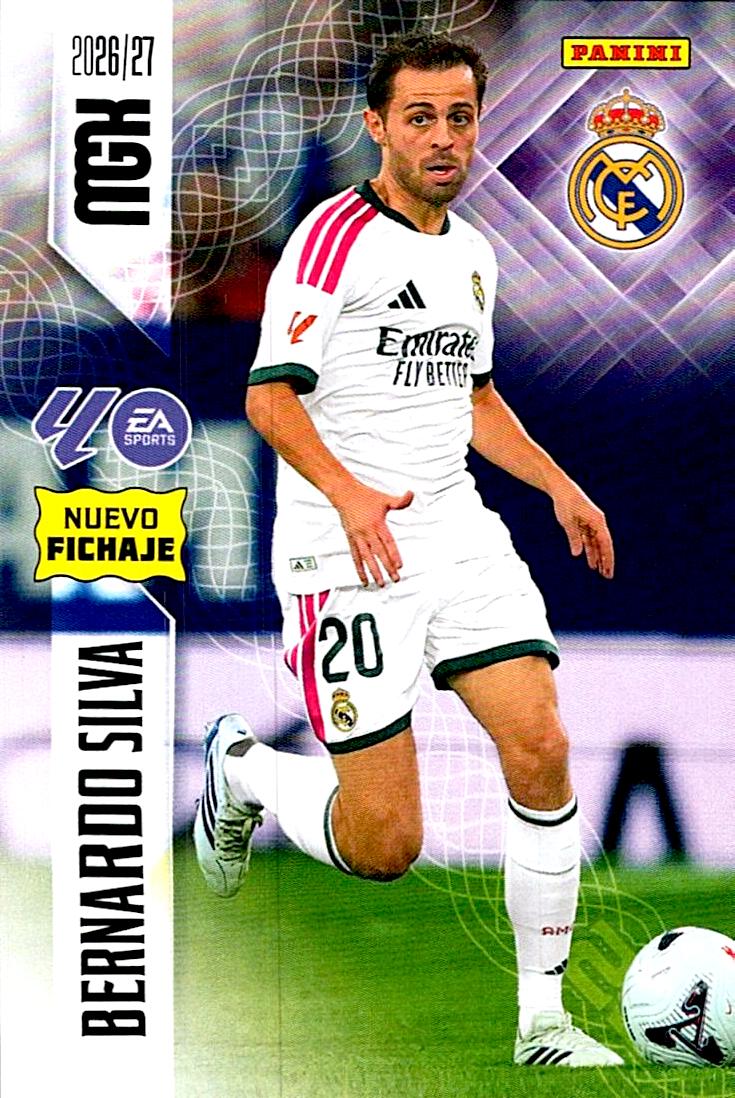 MEGACRACKS 2026/2027 BERNARDO SILVA NUEVO FICHAJE Nº488 SEGUNDA EDICION
