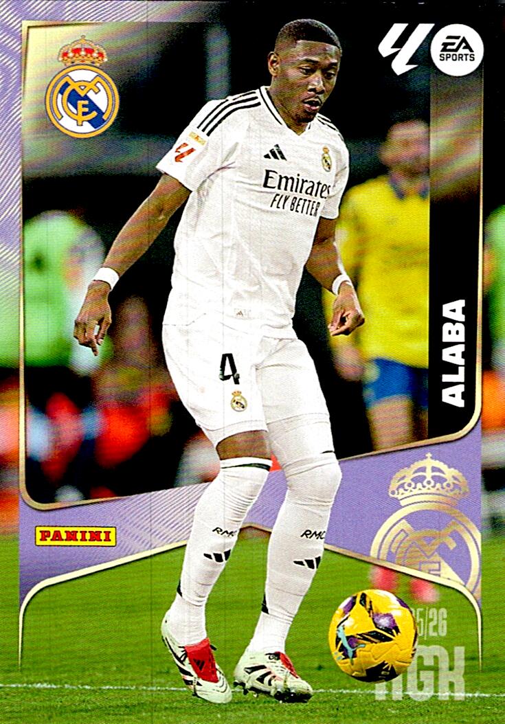 MEGACRACKS 2025/2026 ALABA REAL MADRID CF Nº224