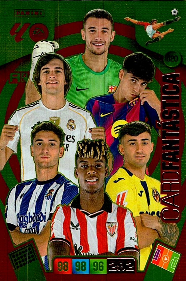 ADRENALYN LA LIGA 2025/2026 CARD FANTASTICA Nº520