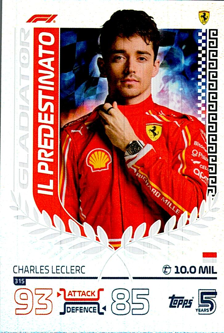 TOPPS TURBO ATTAX 2024 Nº315