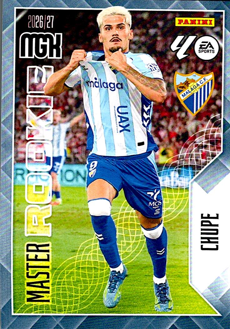 MEGACRACKS 2026/2027 MATER ROOKIE CHUPE MÁLAGA CF Nº409