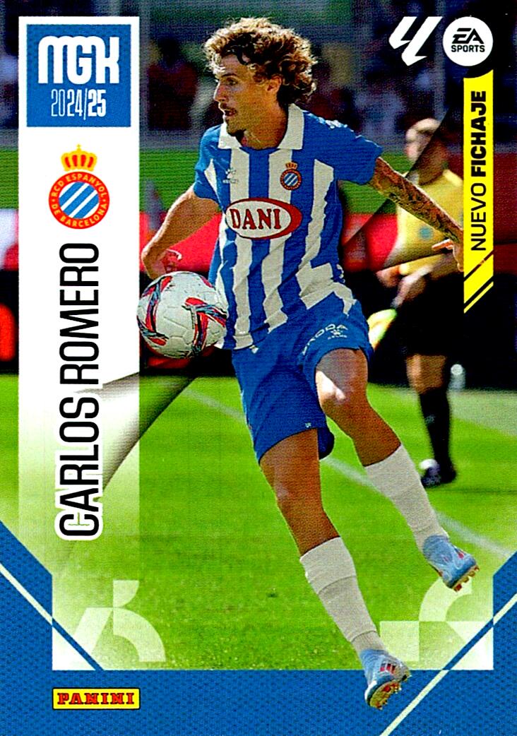 MEGACRACKS 2024/2025 CARLOS ROMERO NUEVO FICHAJE Nº446 SEGUNDA EDICION