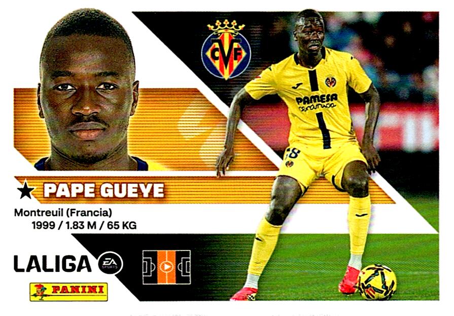 LIGA ESTE 2026/2027  VILLAREAL CF PAPE GUEYE Nº11