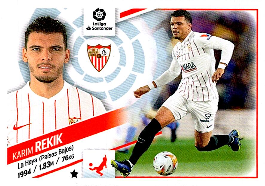 Cromo Liga Este 2022/2023 REKIK SEVILLA FC Nº8