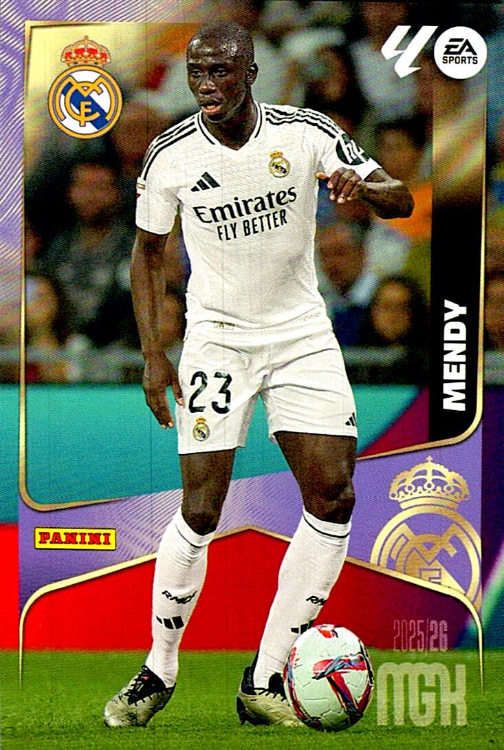 MEGACRACKS 2025/2026 MENDY REAL MADRID CF Nº225