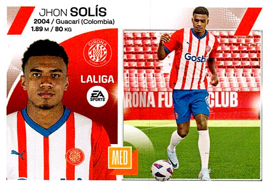 LIGA ESTE 2023/24 SOLIS GIRONA FC Nº14 BIS COLOCA CUARTA EDICION