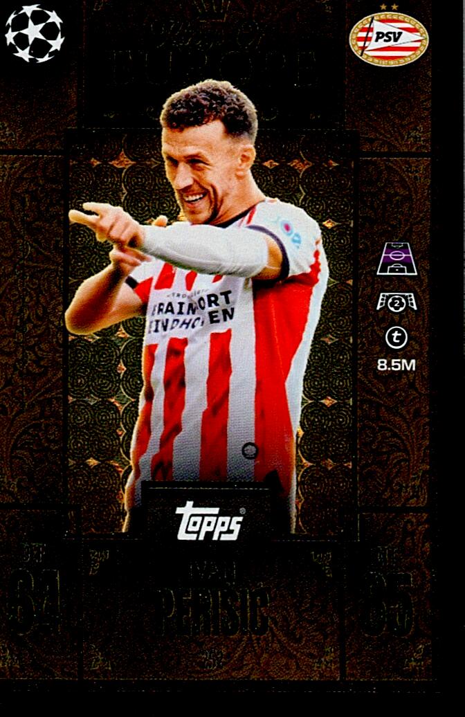 TOPPS MATCH ATTAX EXTRA 2025/26 IVAN PERISIC KINGS OF EUROPE Nº252