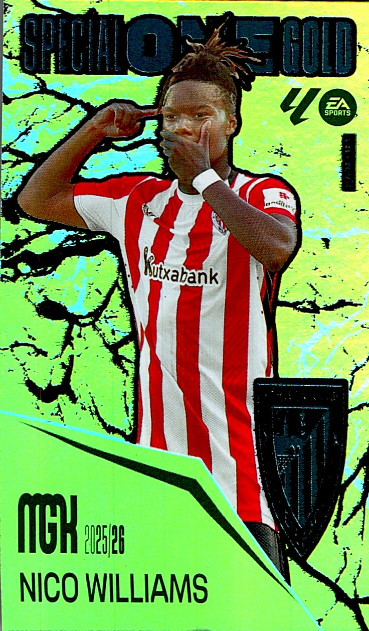 MEGACRACKS 2025/2026 NICO WILLIAMS SPECIAL ONE GOLD