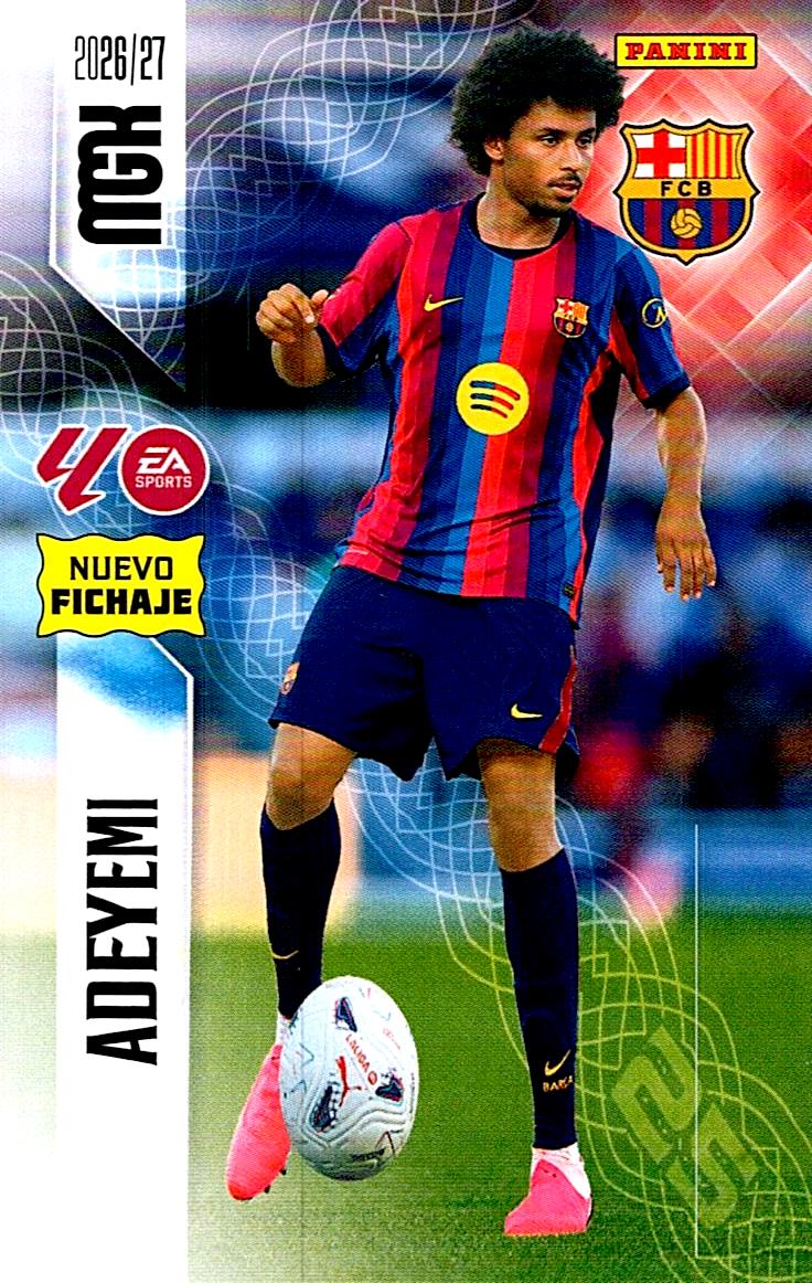 MEGACRACKS 2026/2027 ADEYEMI NUEVO FICHAJE Nº489 SEGUNDA EDICION