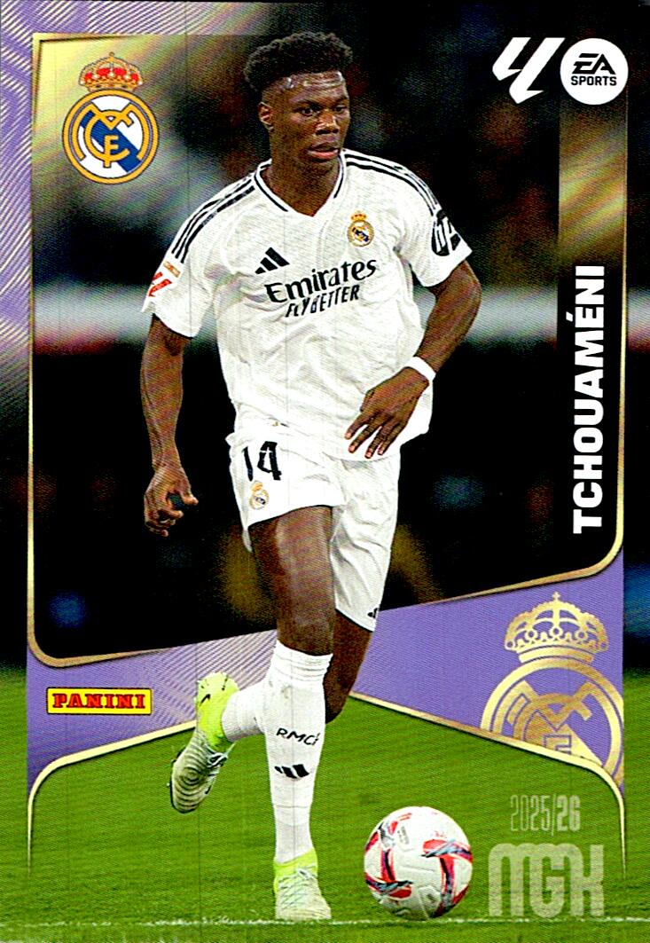 MEGACRACKS 2025/2026 TCHOUAMENI REAL MADRID CF Nº226