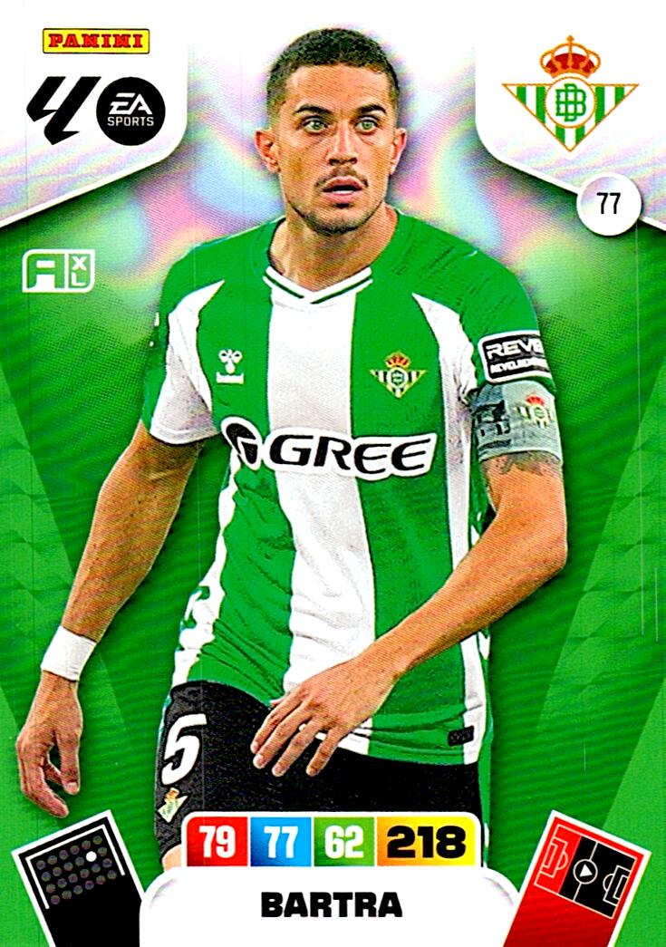 ADRENALYN LA LIGA 2025/2026 BARTRA REAL BETIS Nº77