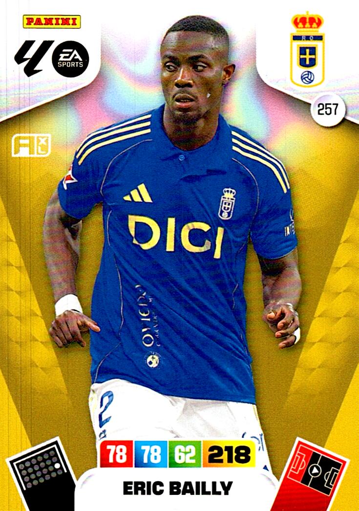 ADRENALYN LA LIGA 2025/2026 ERIC BAILLY REAL OVIEDO Nº257