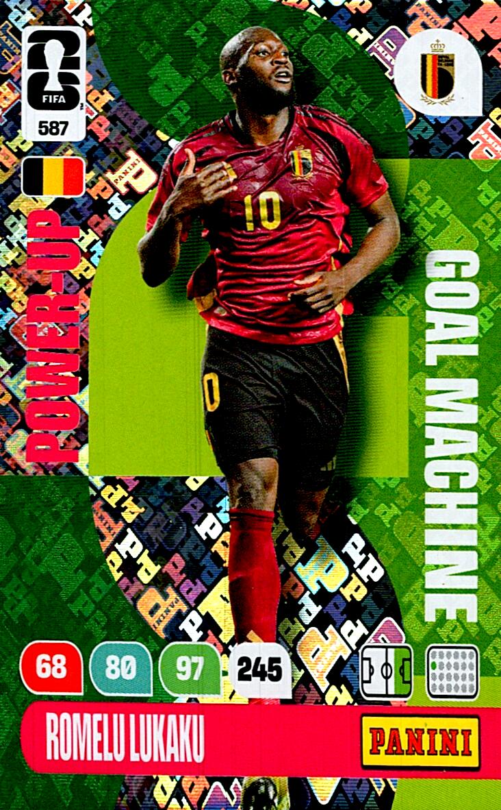 ADRENALYN WORLD CUP 2026 ROMELU LUKAKU GOAL MACHINE Nº587