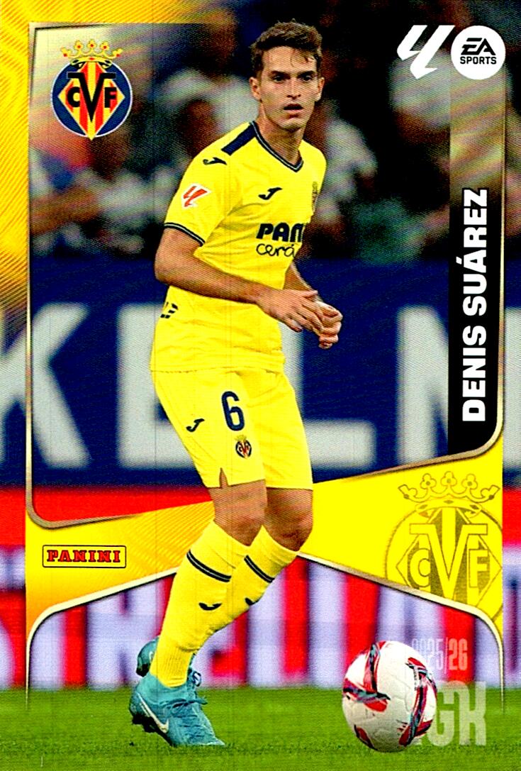 MEGACRACKS 2025/2026 DENIS SUAREZ VILLARREAL CF Nº372