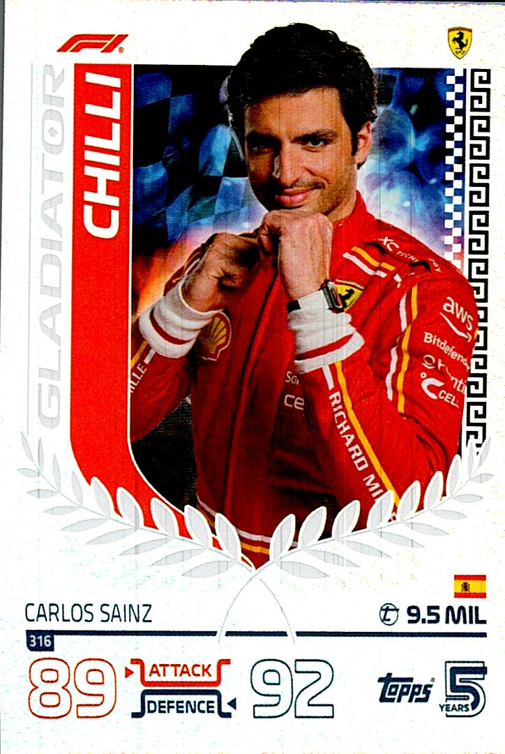 TOPPS TURBO ATTAX 2024 Nº316