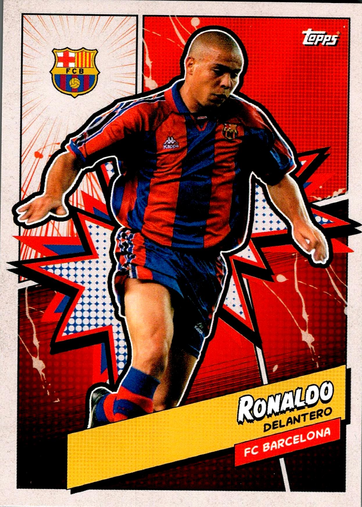 TOPPS FC BARCELONA 2022/2023 RONALDO NºBARH-2