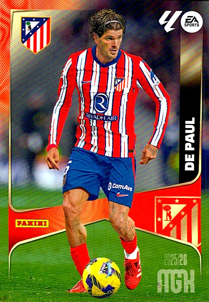 MEGACRACKS 2025/2026 ATLETICO DE MADRID DE PAUL Nº64