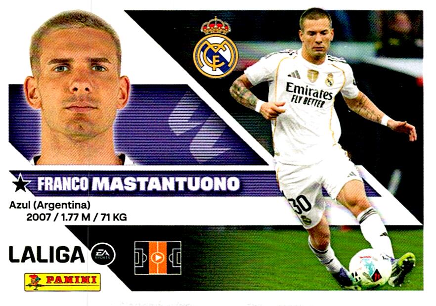 LIGA ESTE 2026/2027  REAL MADRID MASTANTUONO Nº16A