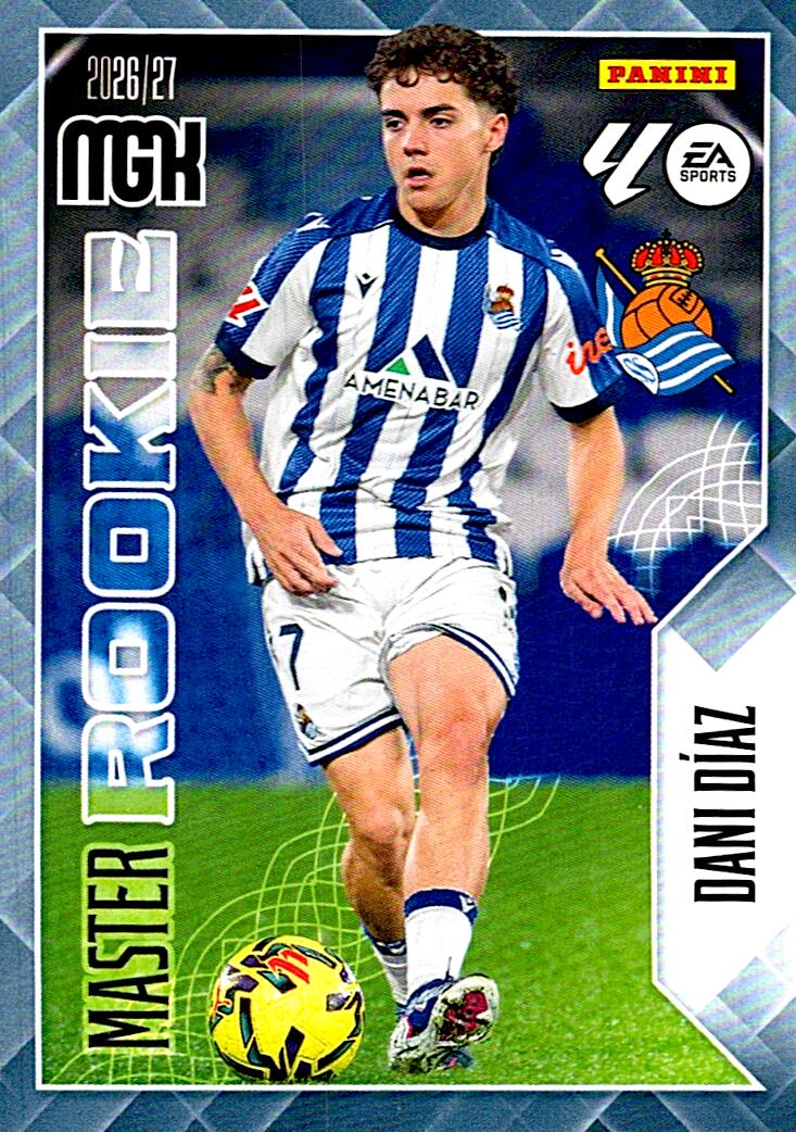 MEGACRACKS 2026/2027 MATER ROOKIE DANI DÍAZ REAL SOCIEDAD  Nº411