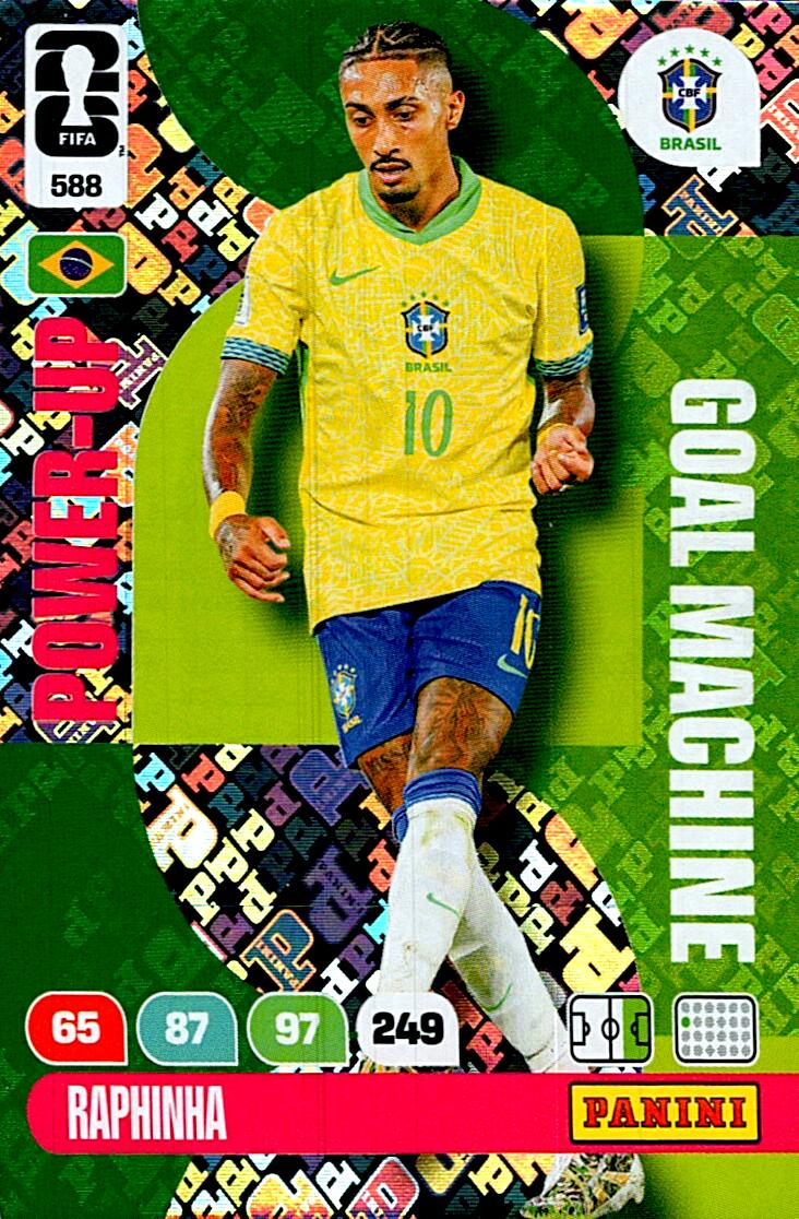 ADRENALYN WORLD CUP 2026 RAPHINHA GOAL MACHINE Nº588