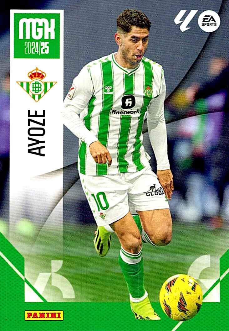 Megacracks 2024/2025 AYOZE Real Betis Nº 106