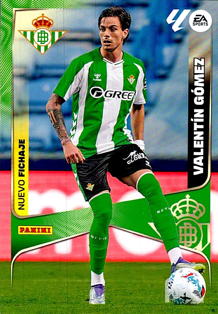 MEGACRACKS 2025/2026 VALENTIN GOMEZ ULTIMO FICHAJE Nº458 SEGUNDA EDICION