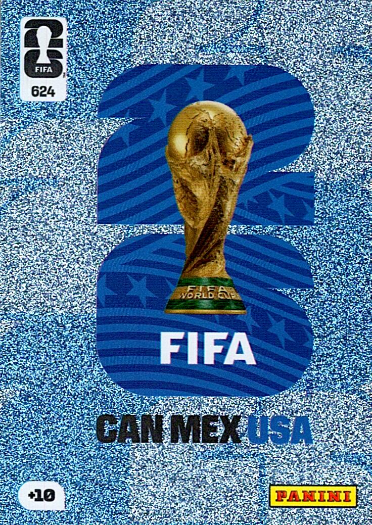 ADRENALYN WORLD CUP 2026 TROPHY PARALLEL BLUE Nº624