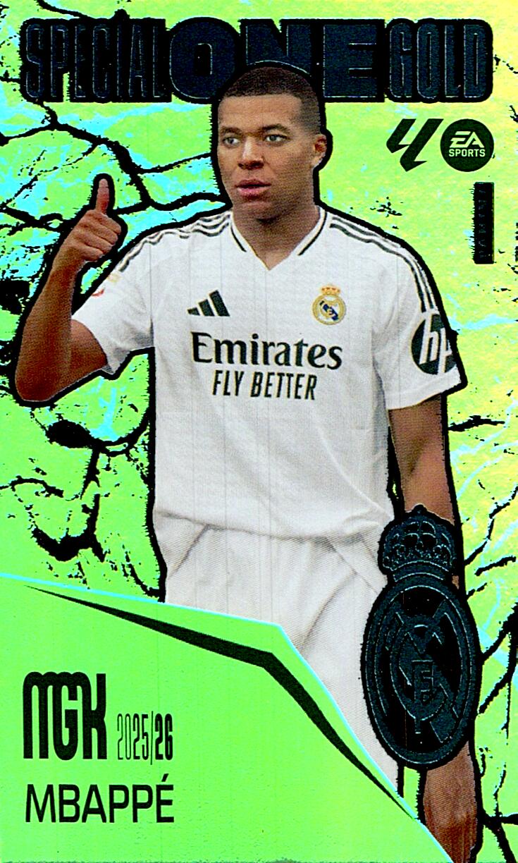 MEGACRACKS 2025/2026 MBAPPE SPECIAL ONE GOLD