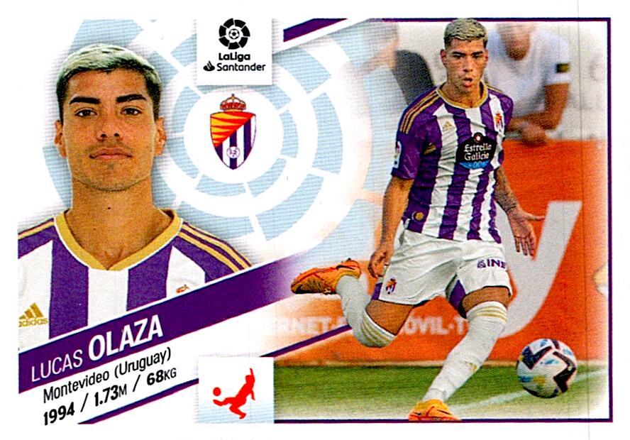 Cromo Liga Este 2022/2023 OLAZA COLOCA Nº9BIS TERCERA EDICION
