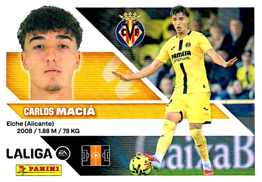 LIGA ESTE 2026/2027  VILLAREAL CF MACIÁ Nº13