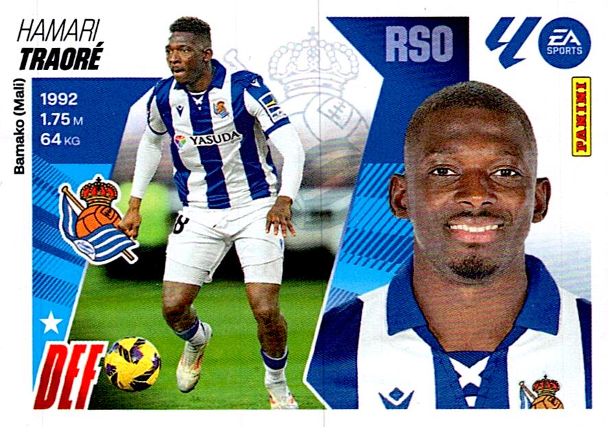 LIGA ESTE 2025/2026 REAL SOCIEDAD TRAORE Nº5B