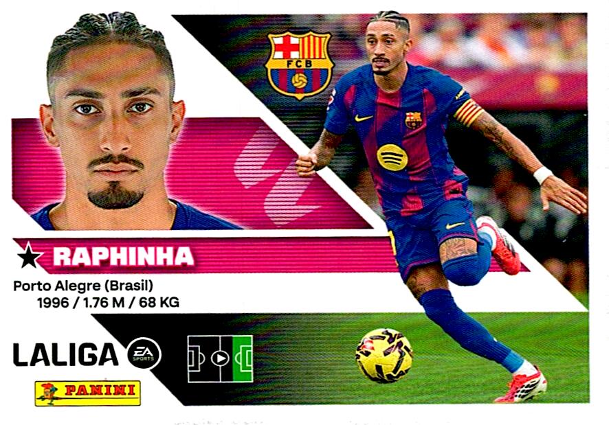 LIGA ESTE 2026/2027 RAPHINHA FC BARCELONA Nº19
