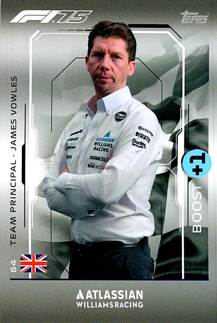 Turbo Attax 2025 JAMES VOWLES nº84