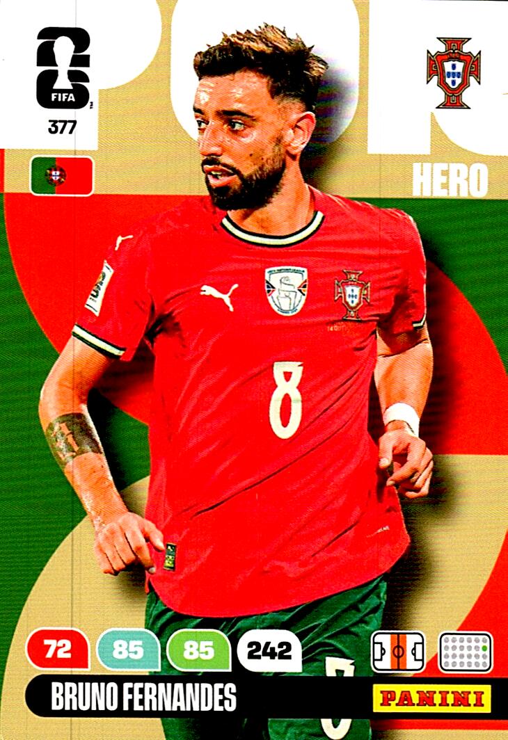 ADRENALYN WORLD CUP 2026 BRUNO FERNANDES PORTUGAL Nº377