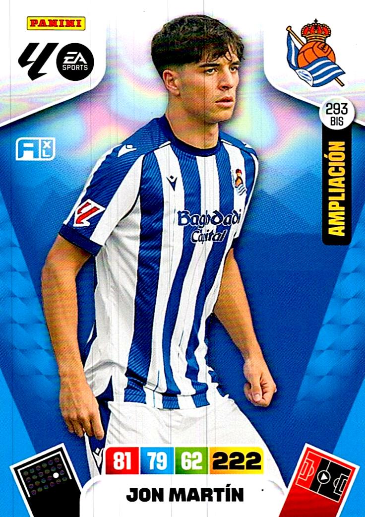 ADRENALYN LA LIGA 2025/2026 JON MARTIN AMPLIACION Nº293 BIS