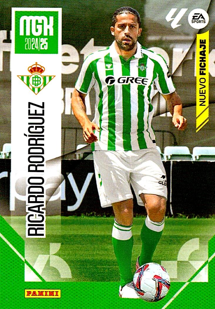 MEGACRACKS 2024/2025 RICARDO RODRIGUEZ NUEVO FICHAJE Nº449 SEGUNDA EDICION