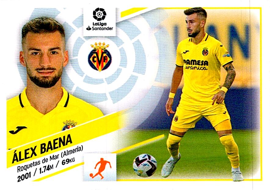 Cromo Liga Este 2022/2023 ALEX BAENA COLOCA Nº16BIS TERCERA EDICION