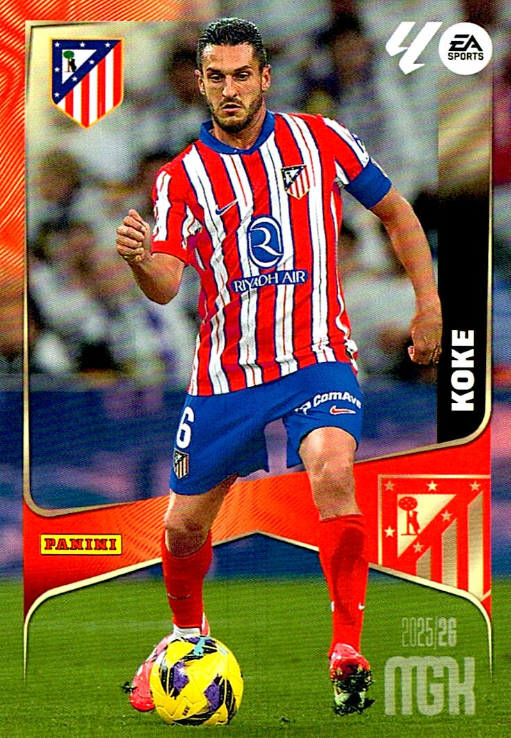 MEGACRACKS 2025/2026 ATLETICO DE MADRID KOKE Nº66