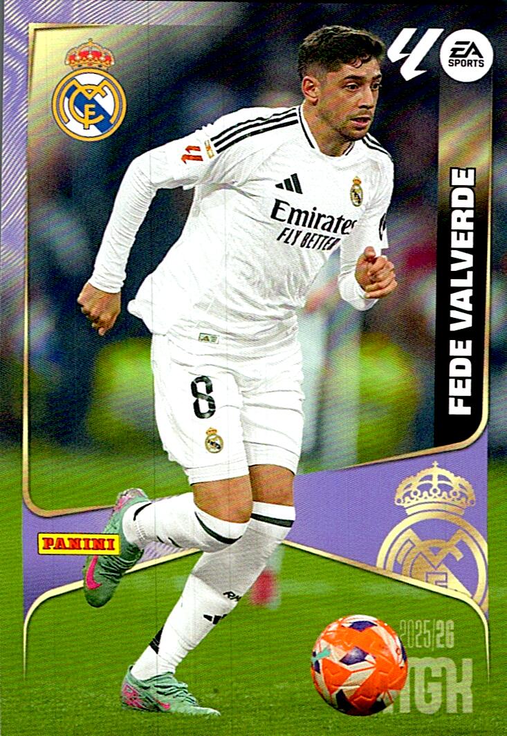 MEGACRACKS 2025/2026 FEDE VALVERDE REAL MADRID CF Nº228
