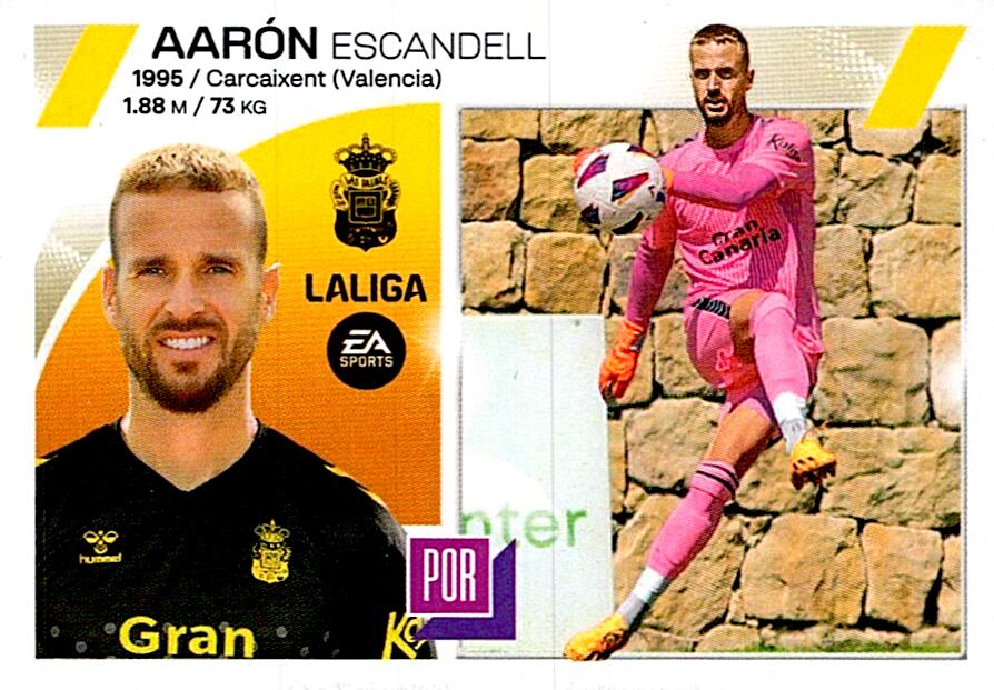 LIGA ESTE 2023/24 AARON UD LAS PALMAS Nº4 BIS COLOCA SEGUNDA EDICION
