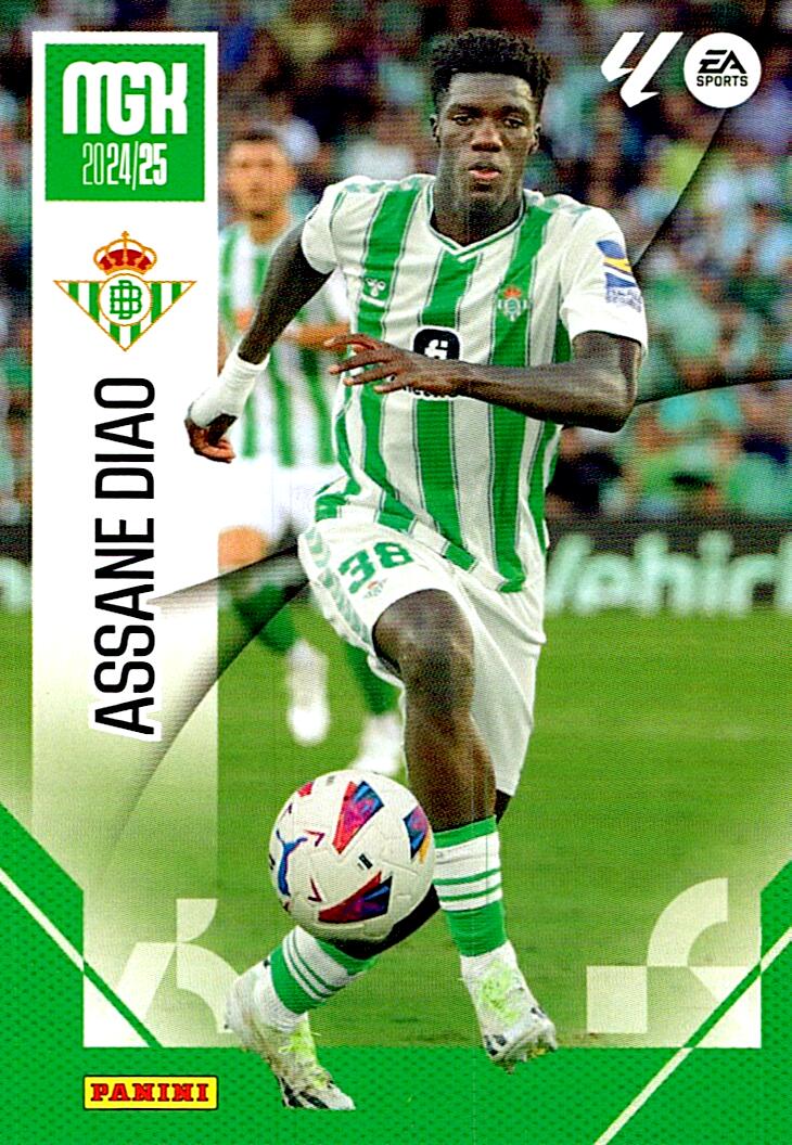 Megacracks 2024/2025 ASSANE DIAO Real Betis Nº 107
