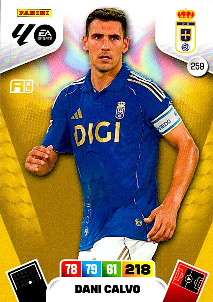 ADRENALYN LA LIGA 2025/2026 DANI CALVO REAL OVIEDO Nº259