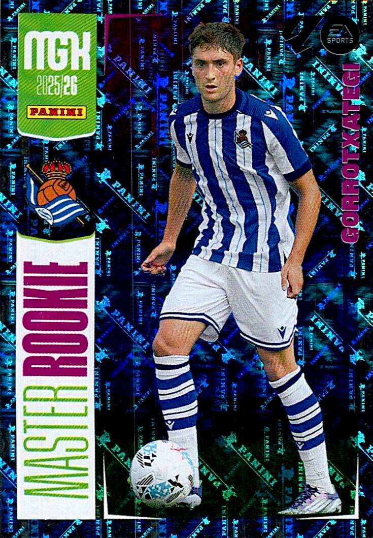 MEGACRACKS 2025/2026 GORROTXATEGI NUEVO MASTER ROOKIE Nº516 TERCERA EDICION