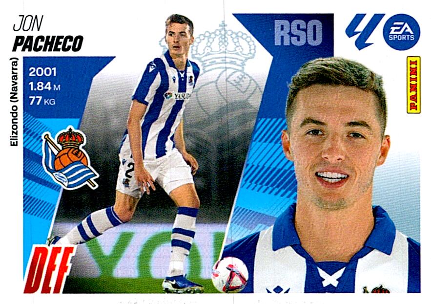 LIGA ESTE 2025/2026 REAL SOCIEDAD PACHECO Nº8