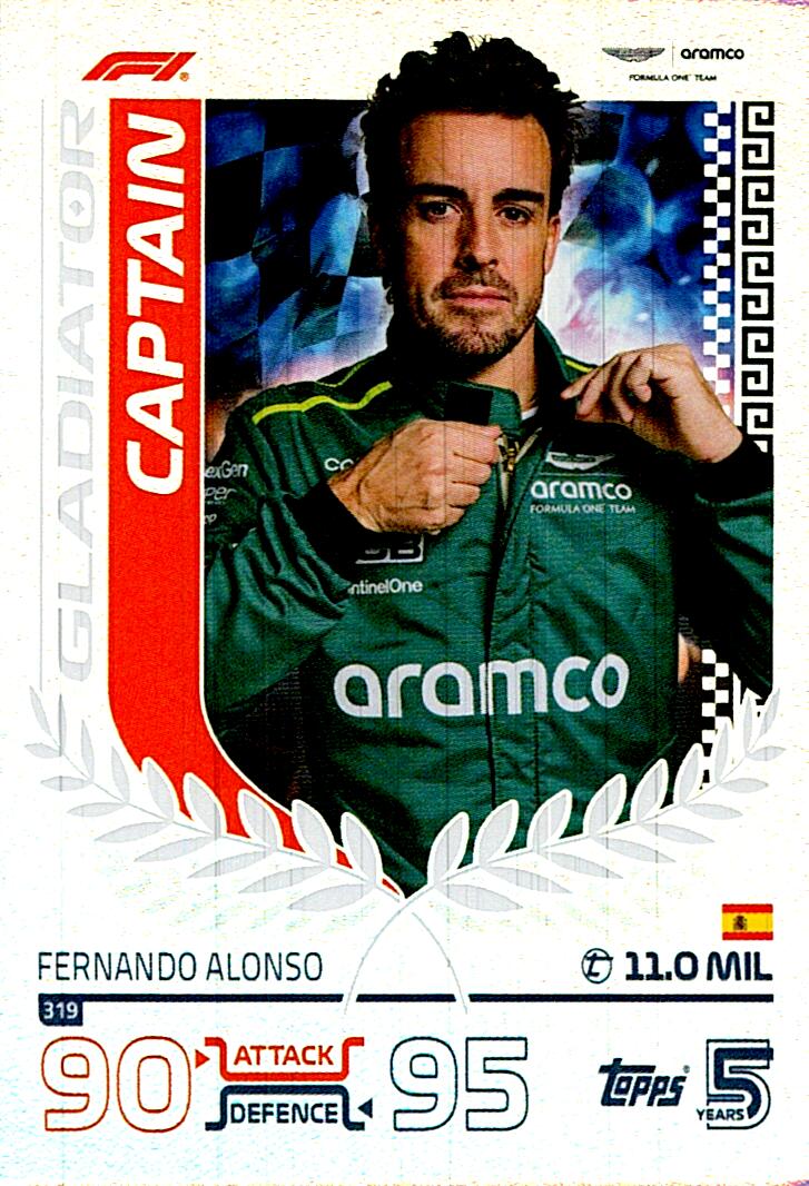 TOPPS TURBO ATTAX 2024 Nº319
