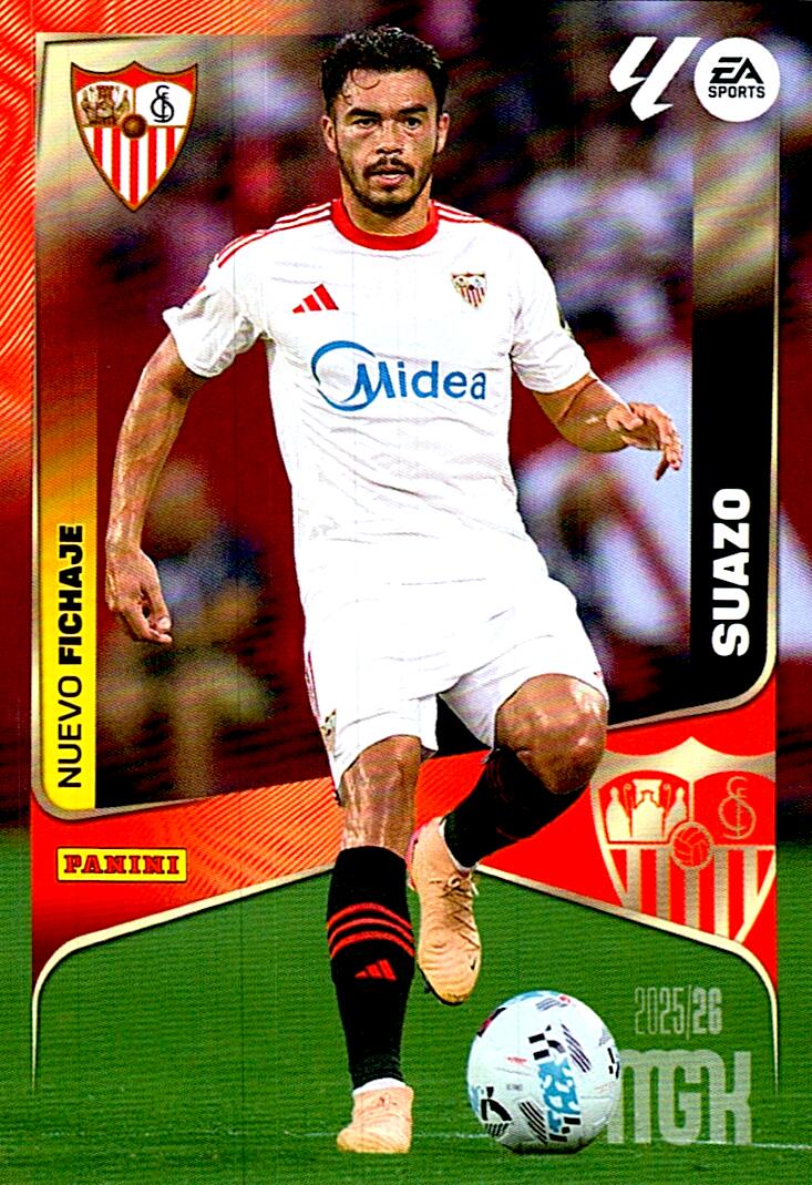 MEGACRACKS 2025/2026 SUAZO ULTIMO FICHAJE Nº460 SEGUNDA EDICION
