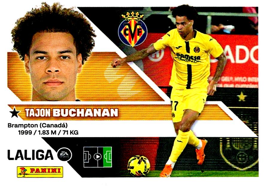 LIGA ESTE 2026/2027  VILLAREAL CF BUCHANAN Nº15
