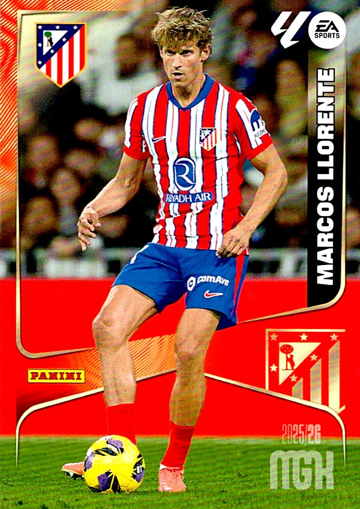 MEGACRACKS 2025/2026 ATLETICO DE MADRID MARCOS LLORENTE Nº67