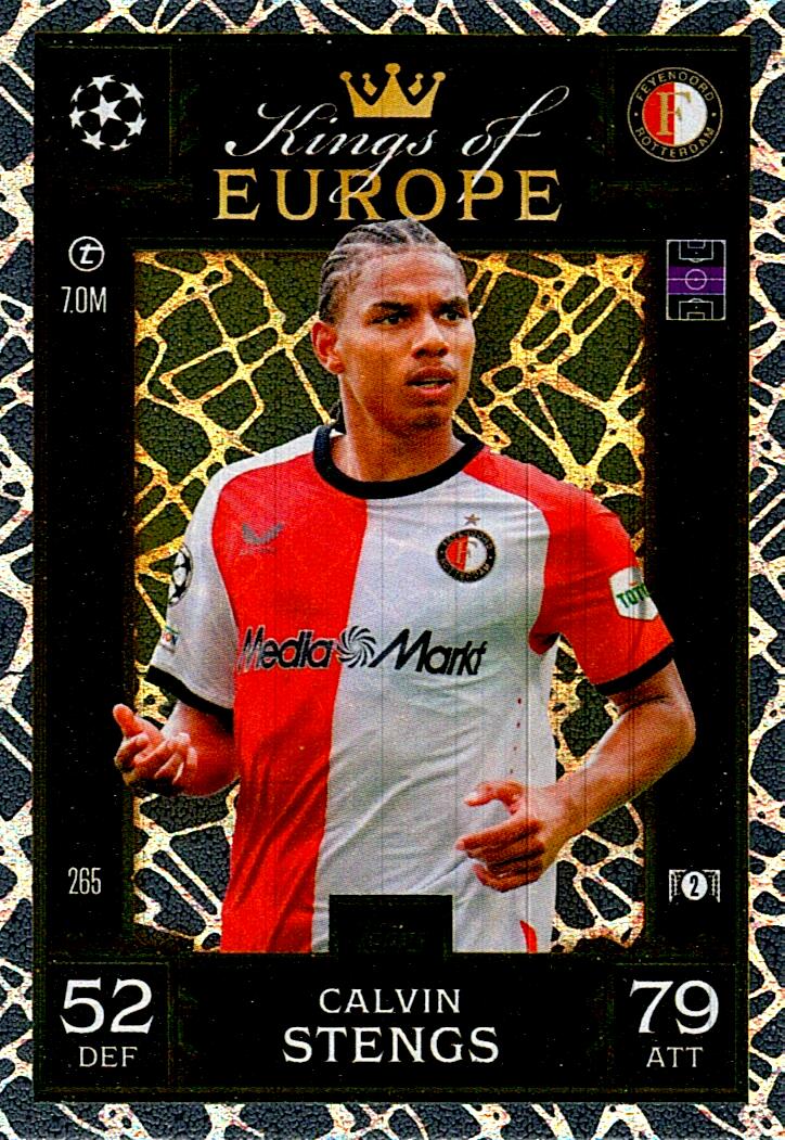 Match Attax Extra 2025 Calvin Stengs Kings Of Europe nº265